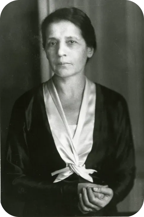 Portrait de Lise Meitner, physicienne autrichienne