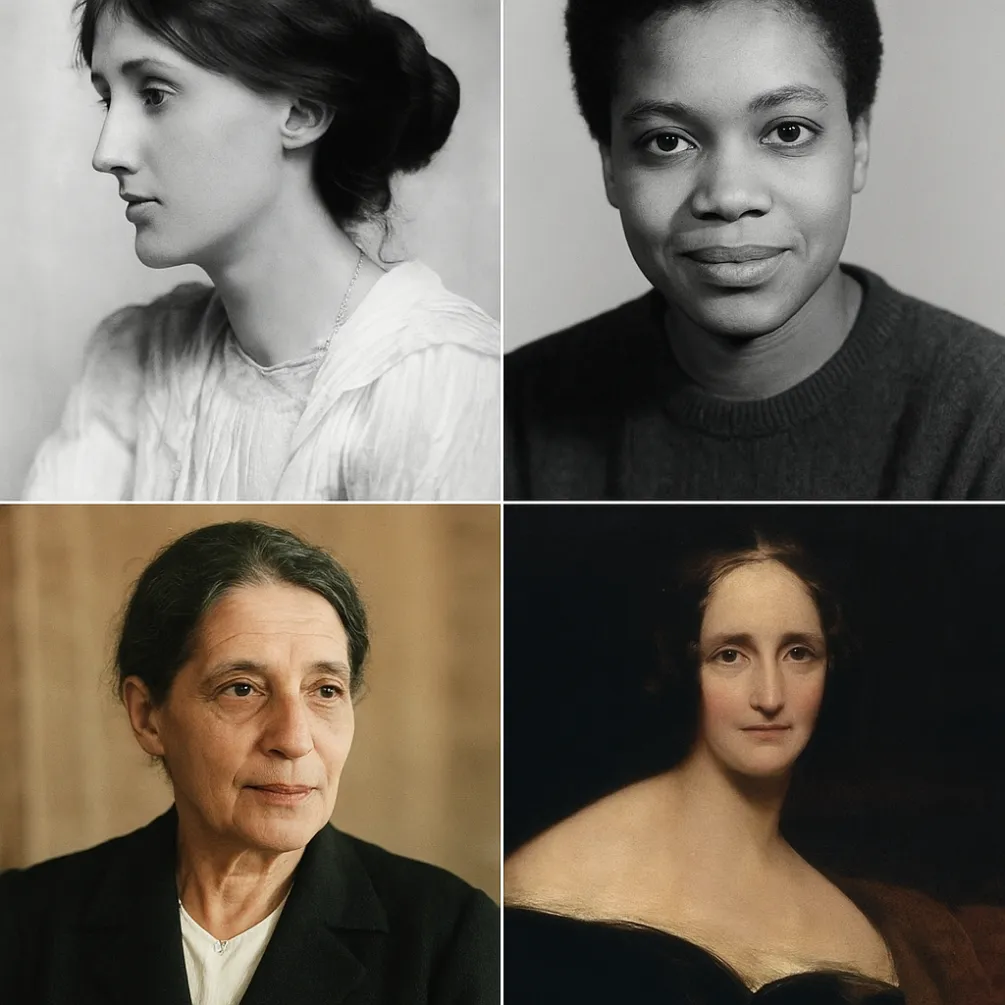 Livres symbolisant femmes et littérature